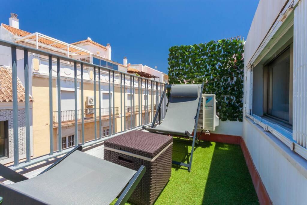 Precioso Atico Con Terraza Centro Historico Malaga Apartman Kültér fotó